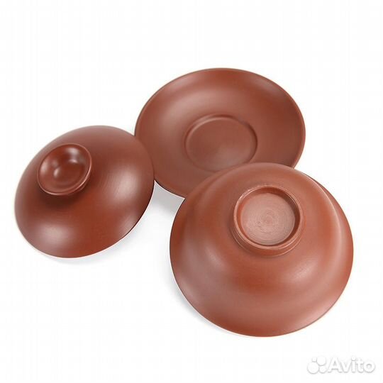 Гайвань для чая из фиолетовой глины