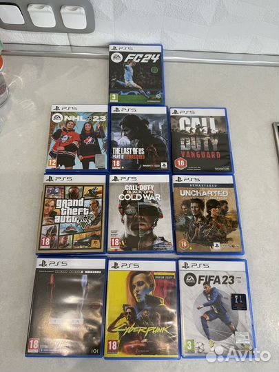 Диски на ps5 Cyberpunk 2077