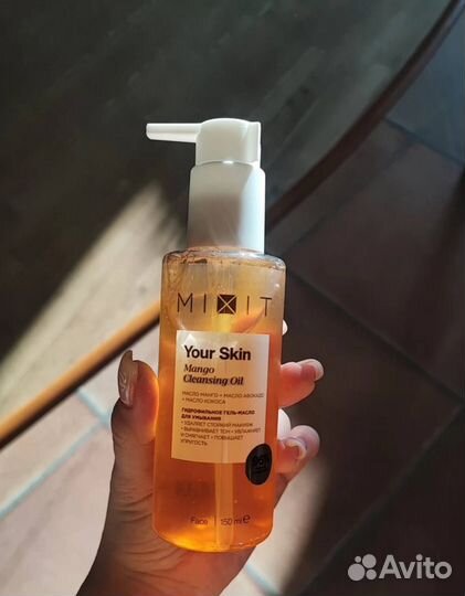 Гидрофильное гель-масло для умывания Mixit новое