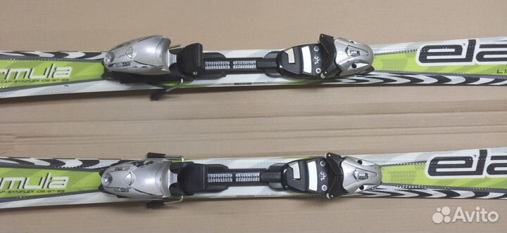 Горные лыжи Elan L120 Formula зелёного цвета