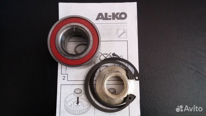 Подшипник прицепа alko (мзса после 2011г) 375кг Р