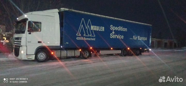 DAF XF105.410 с полуприцепом, 2013