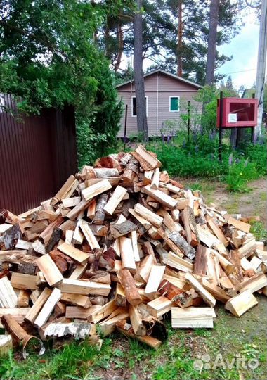 Дрова колотые с доставкой