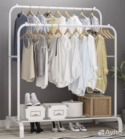 Вешалка напольная 2 дуги