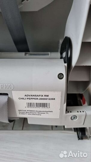 Детское автокресло britax romer advansafix 9 - 36