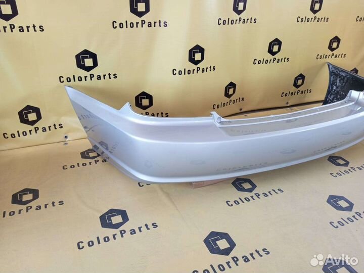 Бампер задний Hyundai sonata 02-12 серебристый