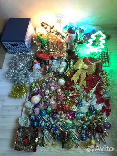 Елочные ноовгодние игрушки, новогодний декор