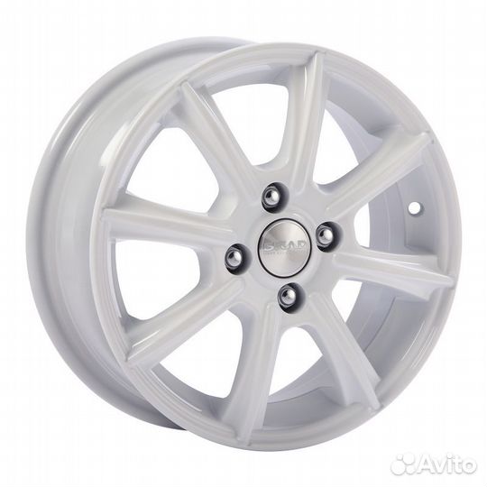 R14 4x100 5,5J ET49 D56,6 Скад Монако белый