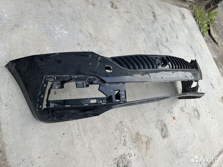 Бампер передний skoda octavia a8 с 2019 г