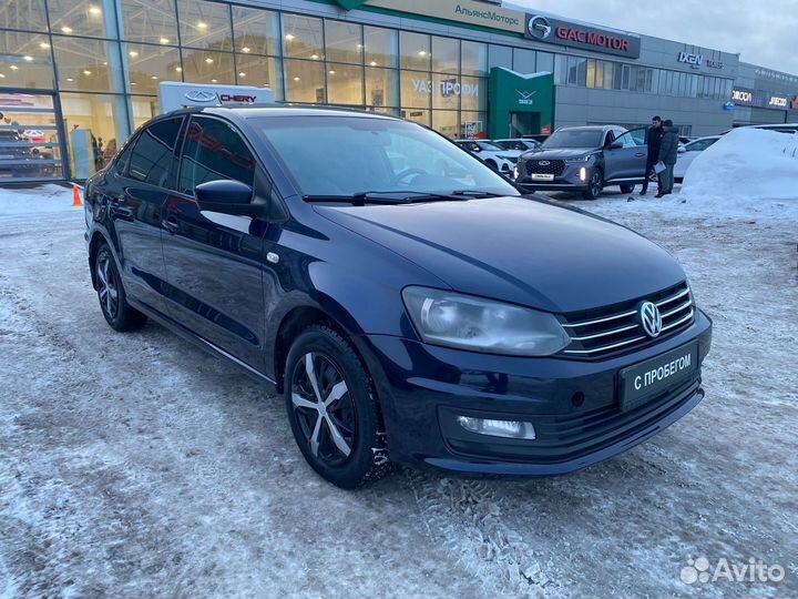 Volkswagen Polo 1.6 AT, 2015, 199 937 км