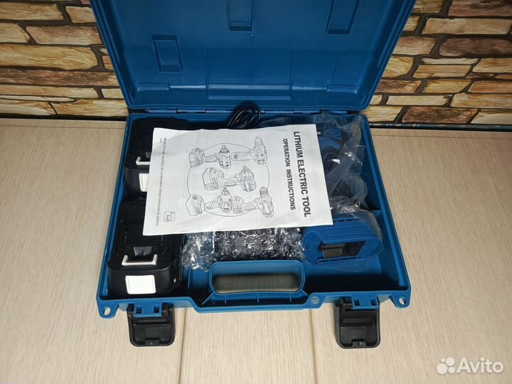 Шуруповерт Makita 18V беcщёточный + 2 АКБ