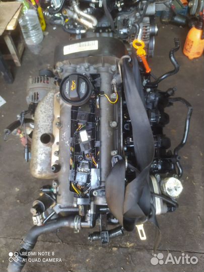 Двигатель BBY 1.4 бензин 2003 год шкода сеат
