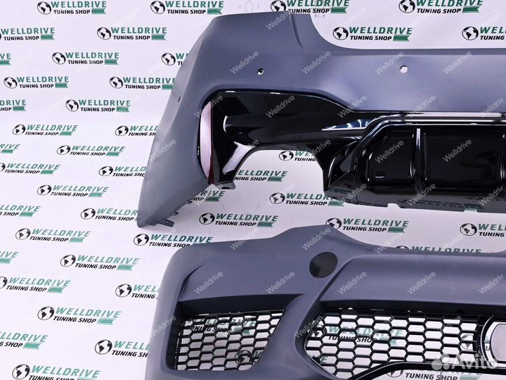 Обвес BMW 5 G30 16-20 стиль M5 F90 pre LCI