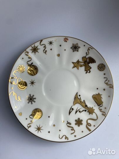 Чашка с блюдцем кофейная/чайная 200 мл