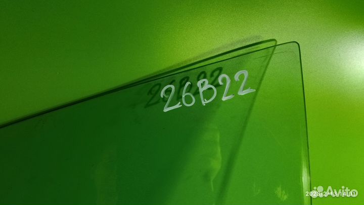 Стекло двери переднее левое Mitsubishi Lancer 9