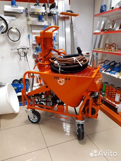 Штукатурная станция PFT G4 c насосом