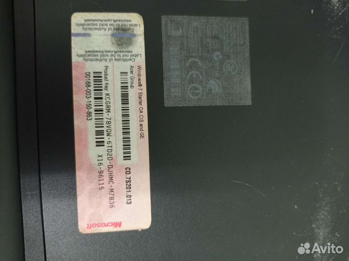 Ноутбук packard bell