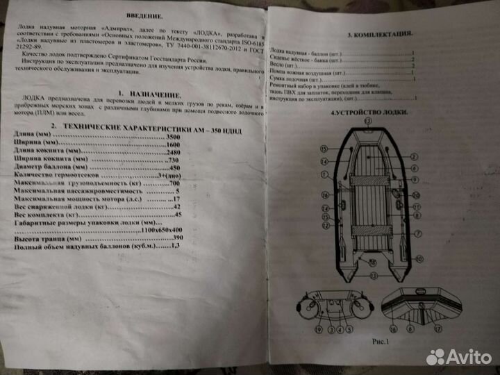 Надувная Лодка