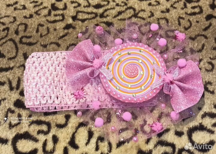 Повязка на голову для девочки