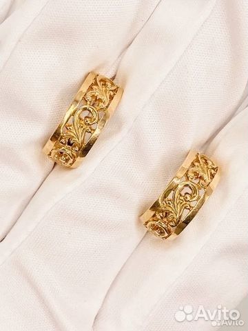 Серьги Золото