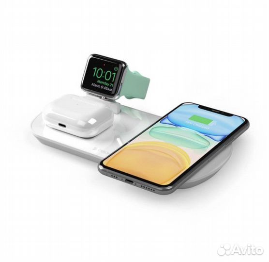 Зарядная станция deppa для apple 3в1: iPhone, Appl