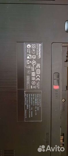 Ноутбук lenovo на запчасти