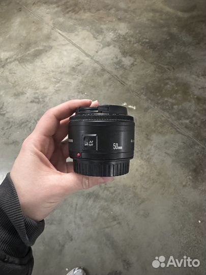 Объектив Canon ef 50mm f 1.8 II