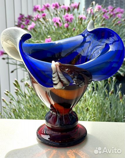 Цветное стекло Ваза