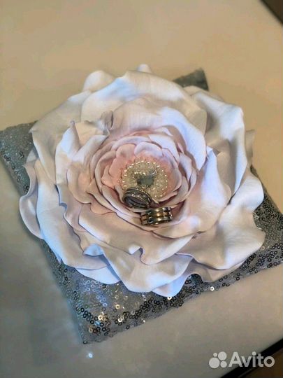 Подушка для колец свадебная