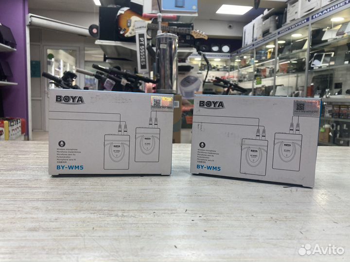 Петличный микрофон Boya BY-WM5