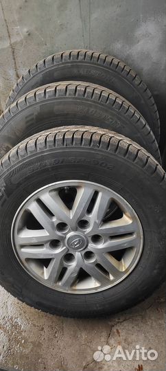 Колеса с зимней резиной на хендай Гранд старекс