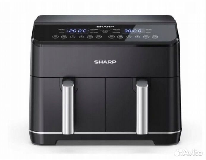 Двухзонная мультипечь Sharp AF-GD82AE-B