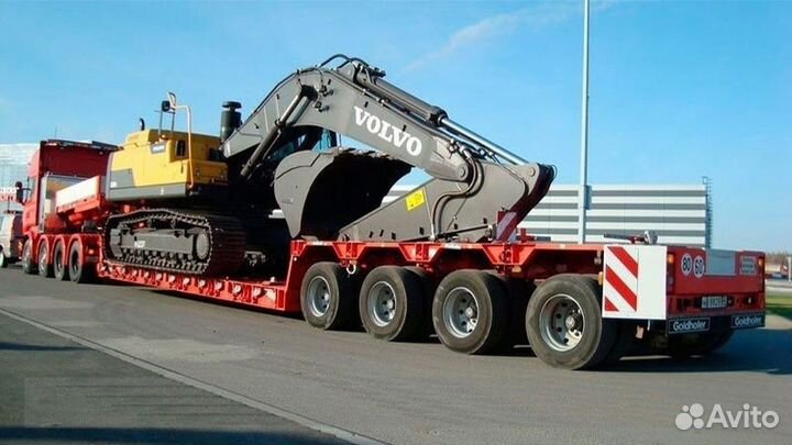 Перевозка негабаритного груза, аренда трала