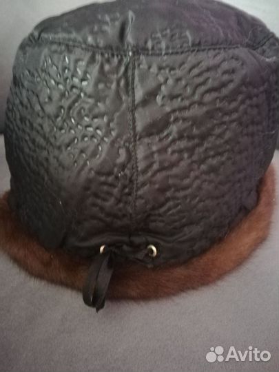 Шапка норковая женская