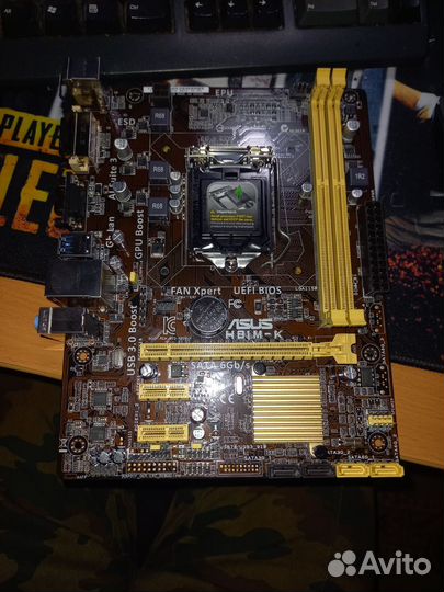 Материнская плата socet 1150