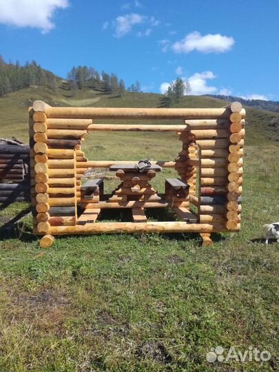 Беседка садовая из дерева