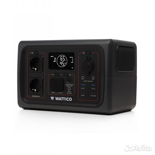 Портативная электростанция wattico home 600