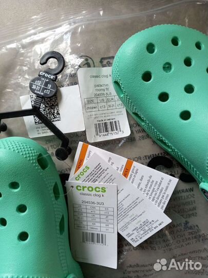 Новые Crocs Classic C13 (30-31) кроксы оригинал