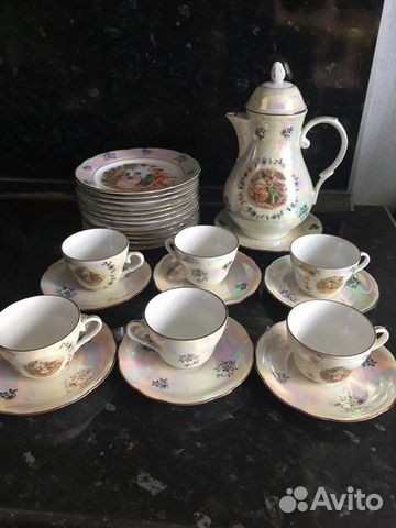 Сервиз кофейный «Мадонна» Гдр