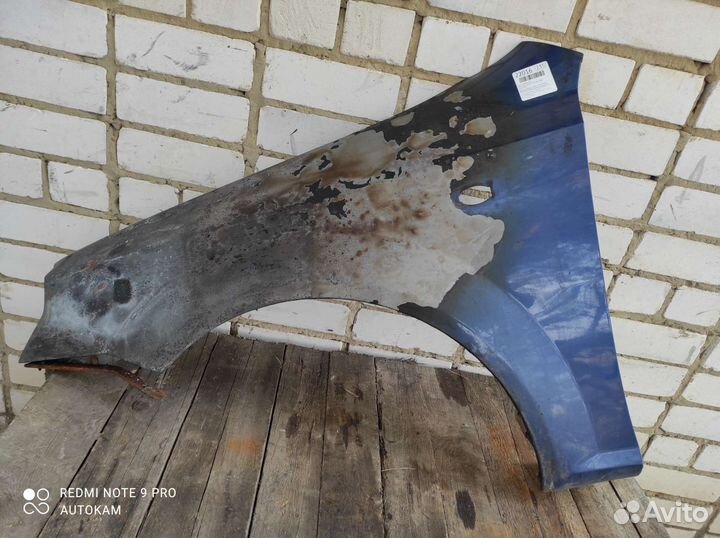 Крыло переднее левое Chevrolet lacetti