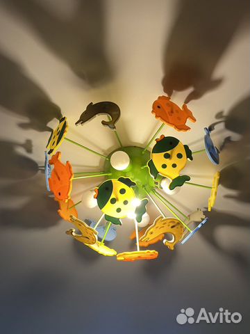 Люстра детская «Рыбки»