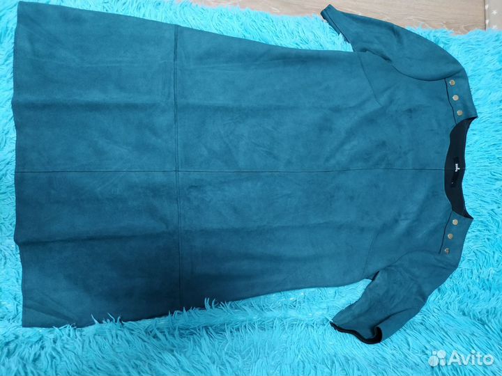 Платье замшевое