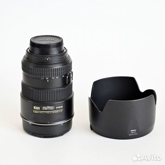 Объектив Nikon 17-55mm f/2.8G IF-ED AF-S DX