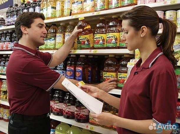 Работник торгового зала с ежедневной оплатой