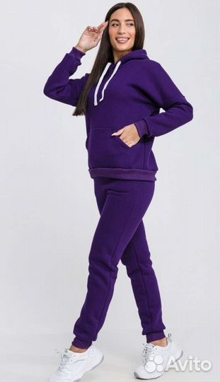 Костюм спортивный утеплённый унисекс 52размер