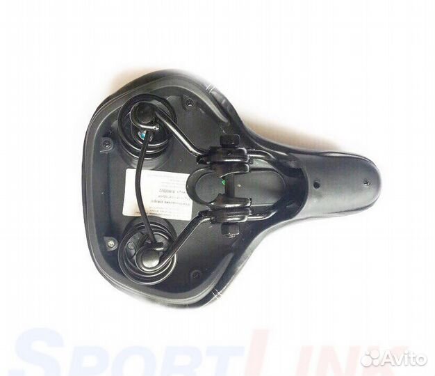 Велозапчасти Седло для велосипеда с пружинами mart