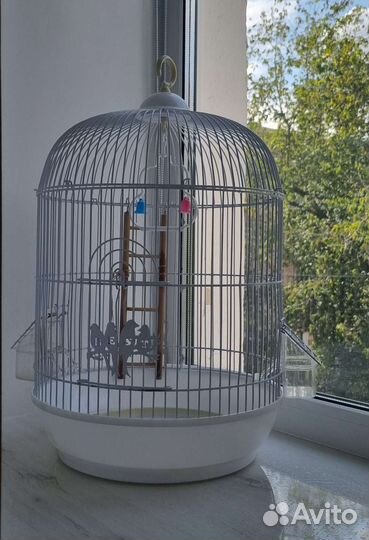 Клетка для птиц круглая