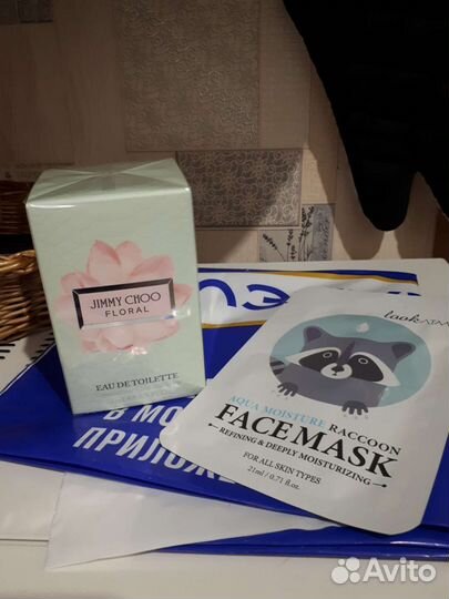 Новый парфюм 40мл Jimmy Choo+ маска для лица