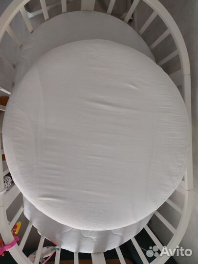 Детский матрас круглый