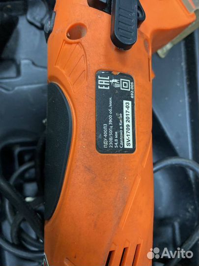 Пила дисковая Ермак пду-400лз